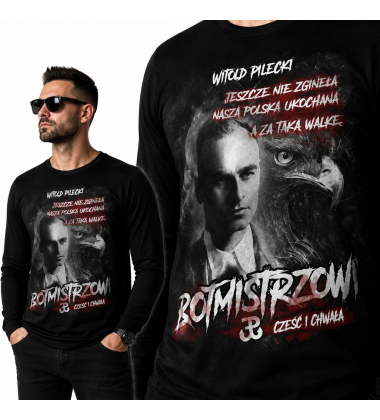 LONGSLEEVE PATRIOTYCZNY ROTMISTRZ WITOLD PILECKI